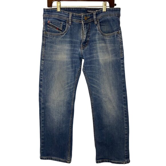 Diesel Industry blue Kulter straight leg low rise jeans size 32 - Picture 2 of 6